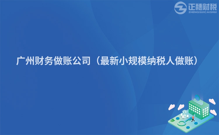 深圳财务做账公司（最新小规模纳税人做账）